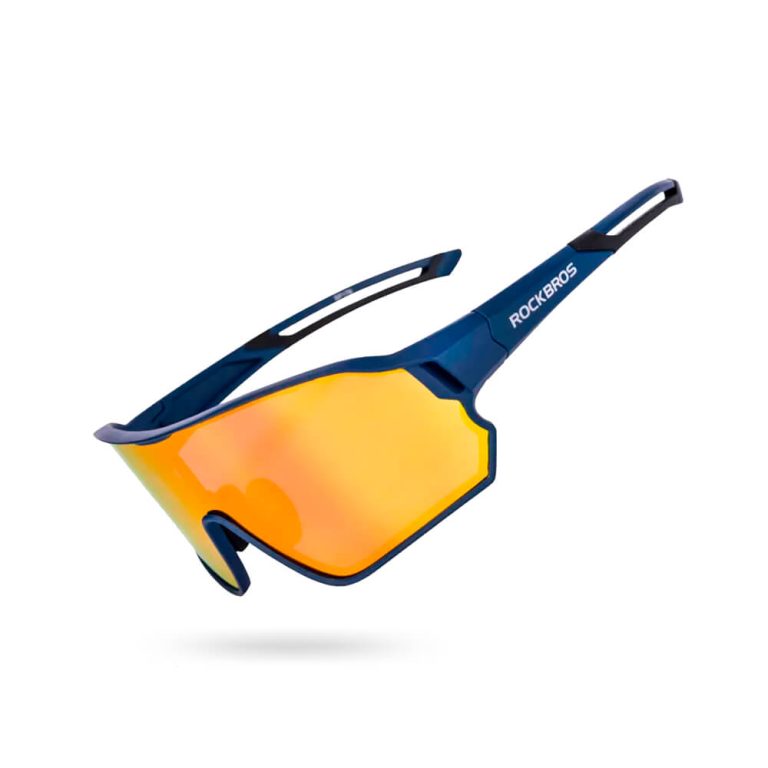 Occhiali Ciclismo Polarizzati Occhiali Da Ciclismo ROCKBROS Polarizzati UV400 - Montatura Intera, Lenti Colorate, Per Sport E Attività Outdoor Occhiali Da Sole Ciclismo ROCKBROS - Foto 7