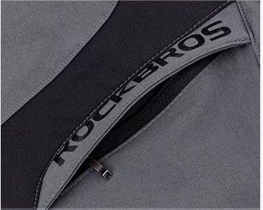 Bolsillo posterior con cierre del short de ciclismo Rockbros YPK020