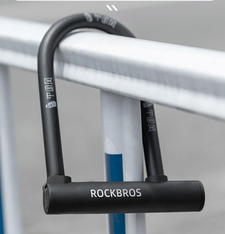 Candado U-Lock Rockbros RKS610-BK - Gravity Bike Perú