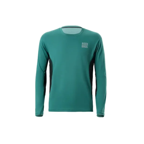 Polo-deportivo-manga-larga-verde-YDW152-Rockbros.1