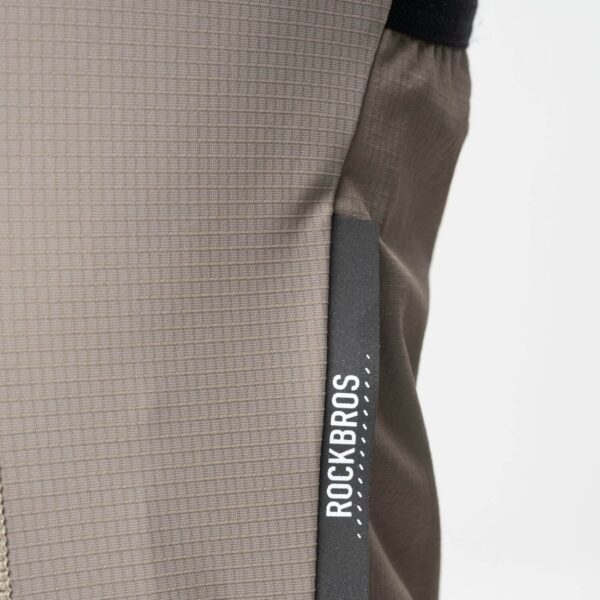 Jersey de ciclismo hombre YDD25W Rockbros beige - banda reflectiva lateral