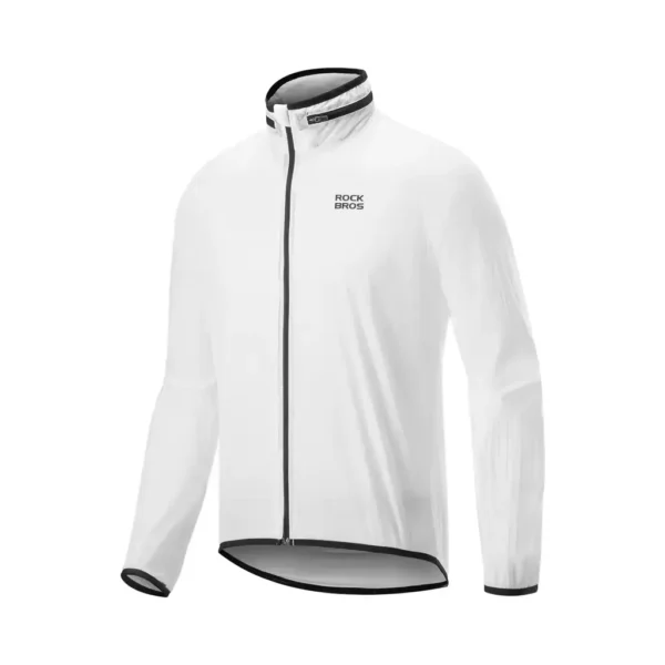 Casaca Ciclismo Reflectante Blanco Rockbros
