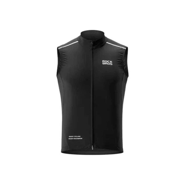 Chaleco Rockbros Negro Impermeable