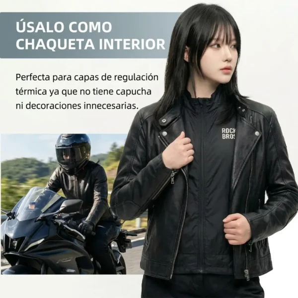 Casaca Cortavientos Ciclismo Rockbros - Imagen 2