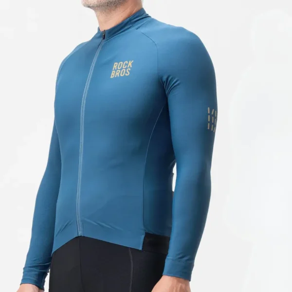 Jersey ciclismo azul Rockbros - Imagen 3