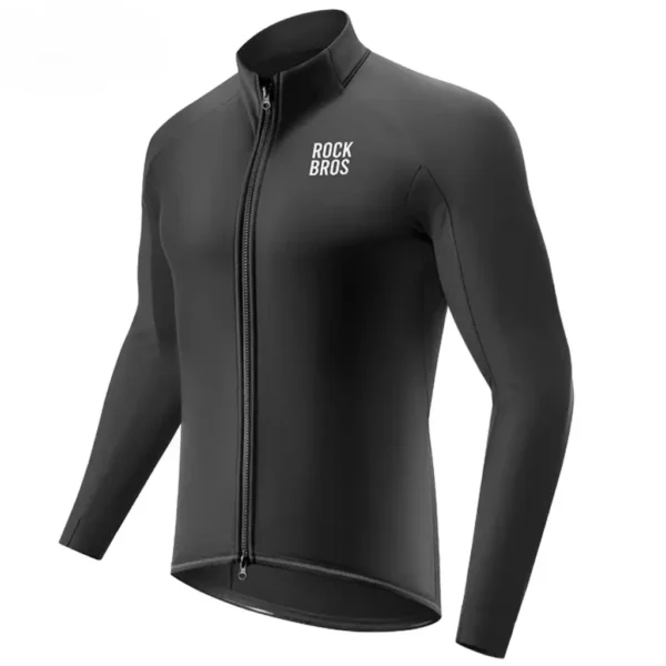 Maillote de ciclismo negro Rockbros - Imagen 3