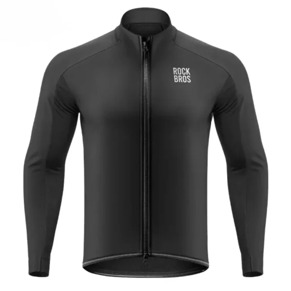 Maillote de ciclismo negro Rockbros