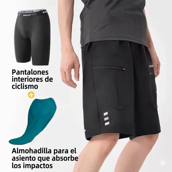 Short corto negro Rockbros - Imagen 4