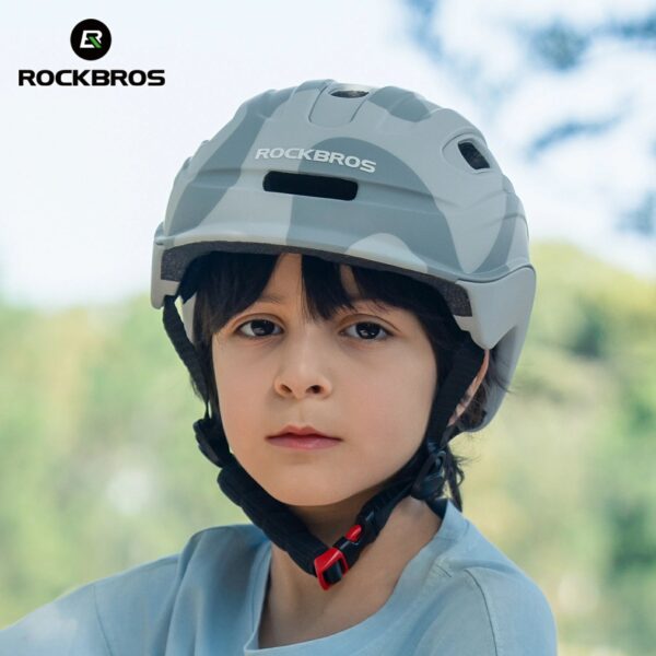 Casco Bicicleta Infantil Colorido Transpirable Antibacterial ROCKBROS