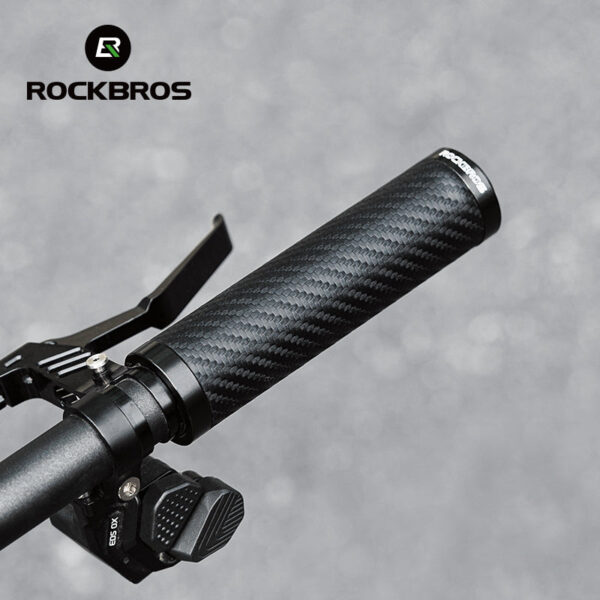 Puños de Manubrio Bicicleta Cuero PU Ergonómicos Antideslizantes ROCKBROS