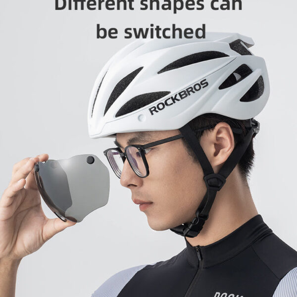 Casco Bicicleta Trail Lentes Magnéticos Tecnología Ionic+® Ajustable ROCKBROS