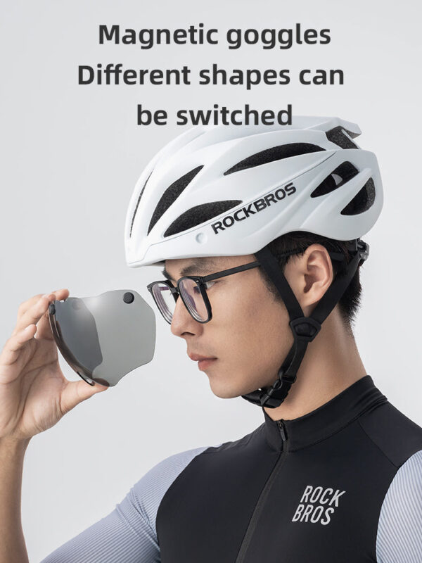 Casco Bicicleta Trail Lentes Magnéticos Tecnología Ionic+® Ajustable ROCKBROS