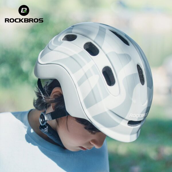 Casco Bicicleta Infantil Colorido Transpirable Antibacterial ROCKBROS