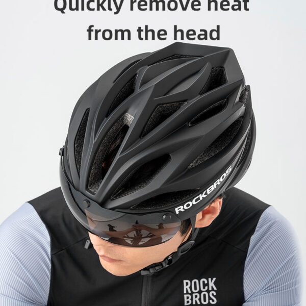Casco Bicicleta Trail Lentes Magnéticos Tecnología Ionic+® Ajustable ROCKBROS