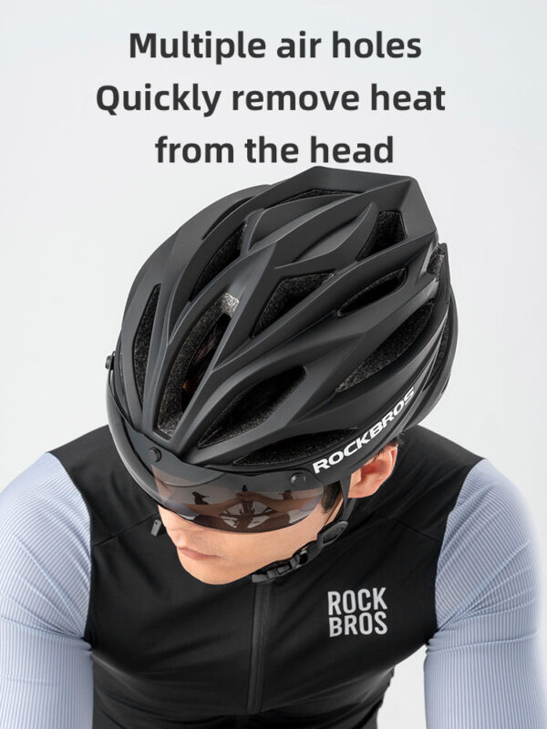 Casco Bicicleta Trail Lentes Magnéticos Tecnología Ionic+® Ajustable ROCKBROS