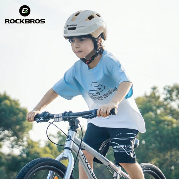 Casco Bicicleta Infantil Colorido Transpirable Antibacterial ROCKBROS