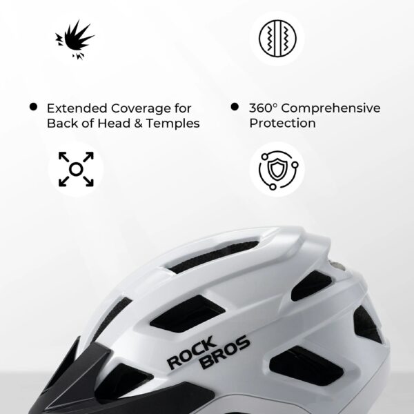 Casco Bicicleta Juvenil Transpirable Protección Antibacterial ROCKBROS