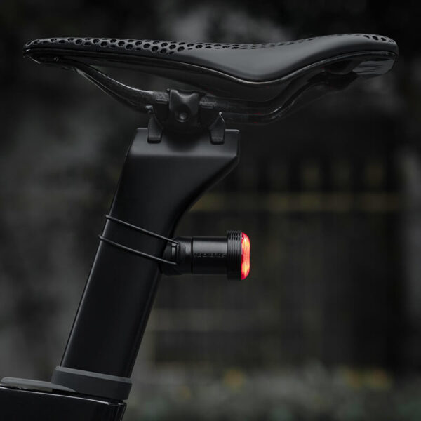 Luz Trasera Bicicleta Q0 Sensor de Freno USB-C Recargable IPX6 ROCKBROS