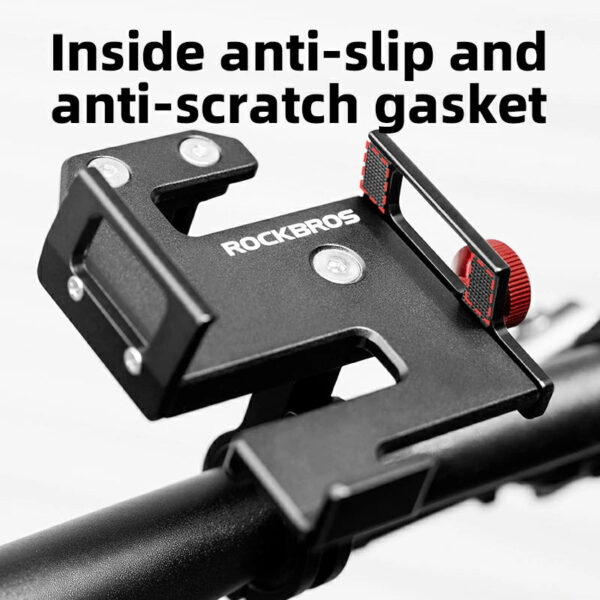 Soporte Celular Bicicleta Clip Anillo para Teléfonos 4.7-7.09 Pulgadas ROCKBROS