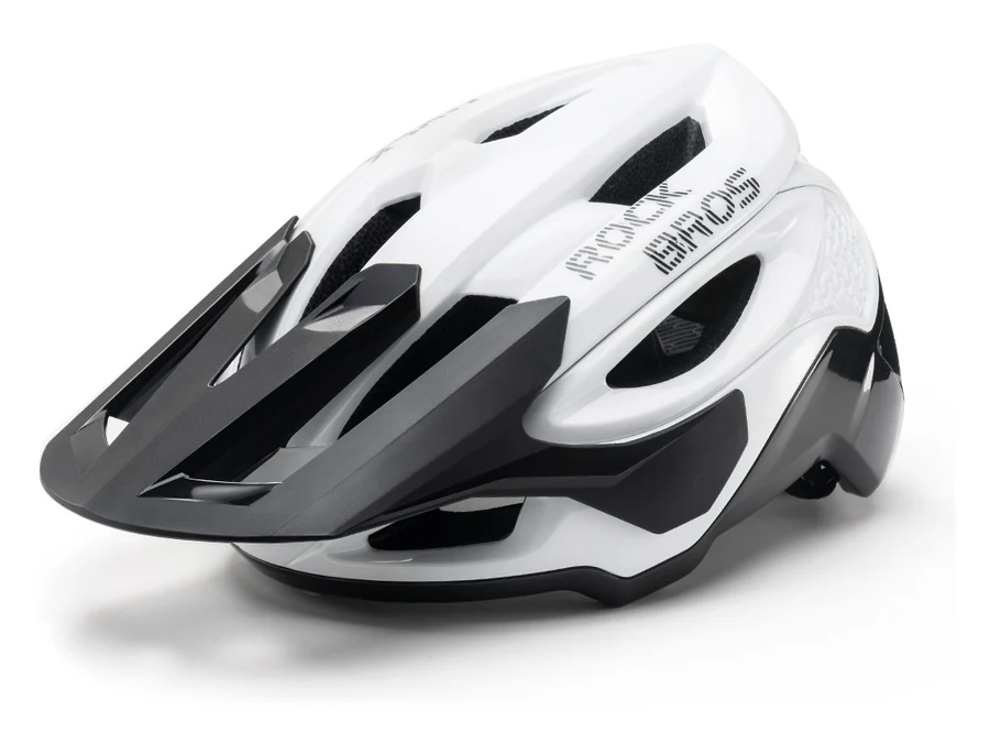 Casco Rockbros 5200 en color Blanco, vista de perfil