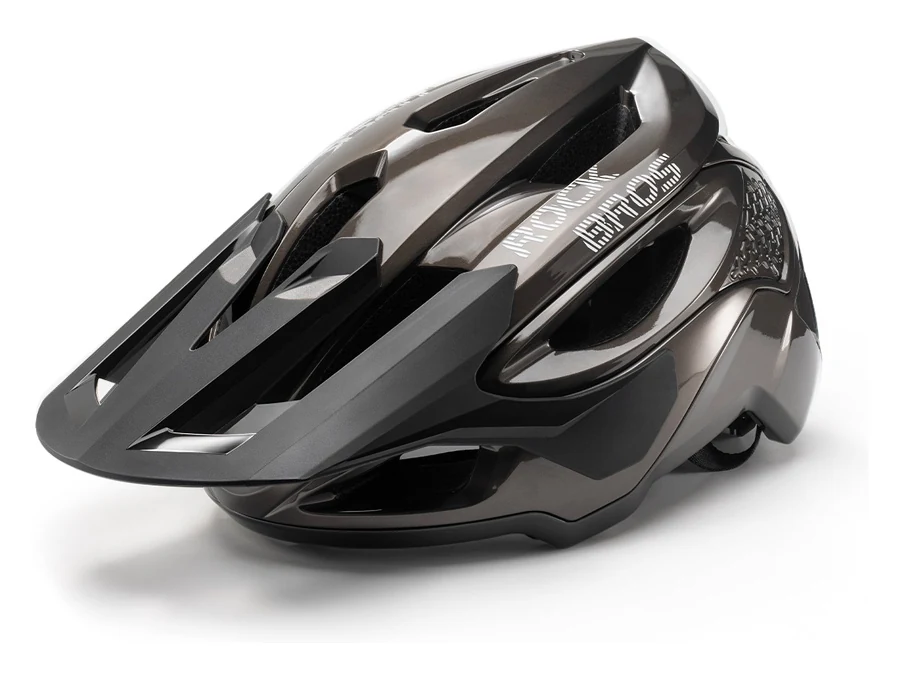Casco Rockbros 5200 en color Marrón, vista de perfil
