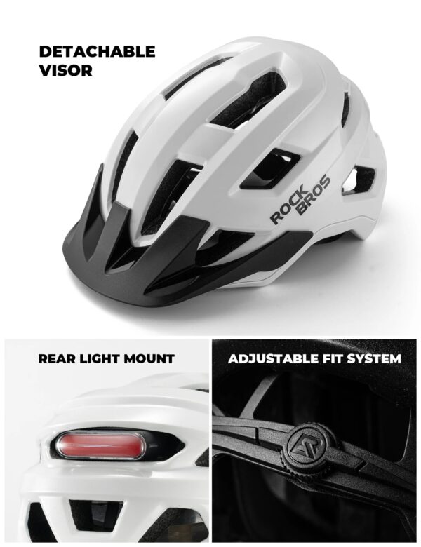 Casco Bicicleta Juvenil Transpirable Protección Antibacterial ROCKBROS