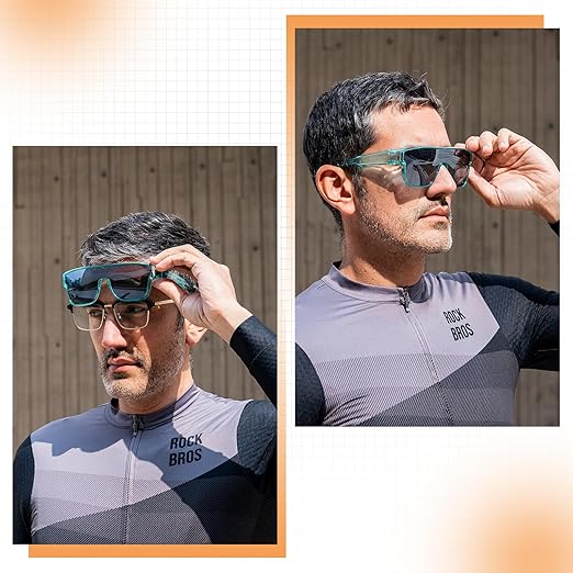 Lentes Deportivos Polarizados UV400 Over-Glass para Ciclistas con Medida ROCKBROS