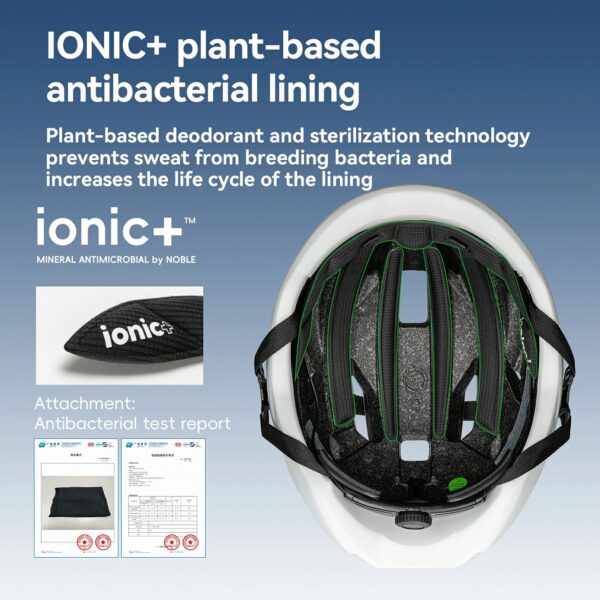 Casco Ciclismo Fibra de Carbono Ventilado Forro Antibacterial 3D-GRID ROCKBROS