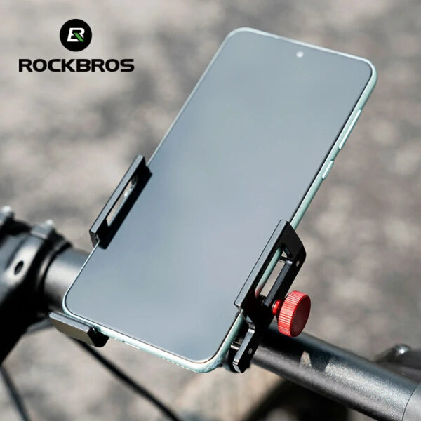 Soporte Celular Bicicleta Clip Anillo para Teléfonos 4.7-7.09 Pulgadas ROCKBROS