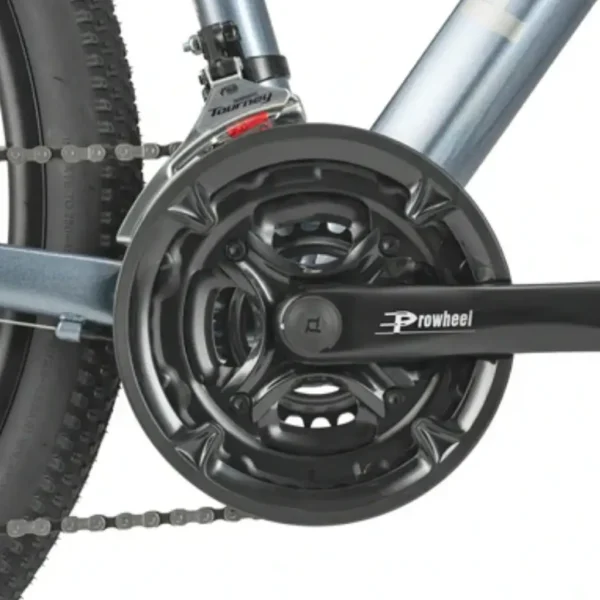Bicicleta de Montaña MT200 27.5 Pulgadas Silver - Imagen 4