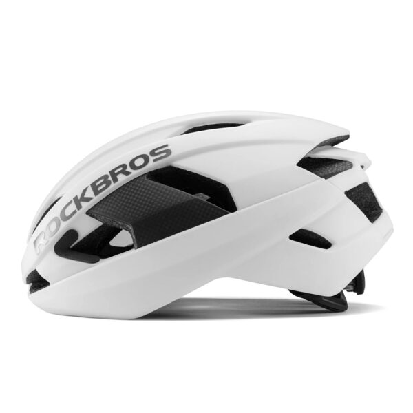 Casco Ciclismo Fibra de Carbono Ventilado Forro Antibacterial 3D-GRID ROCKBROS