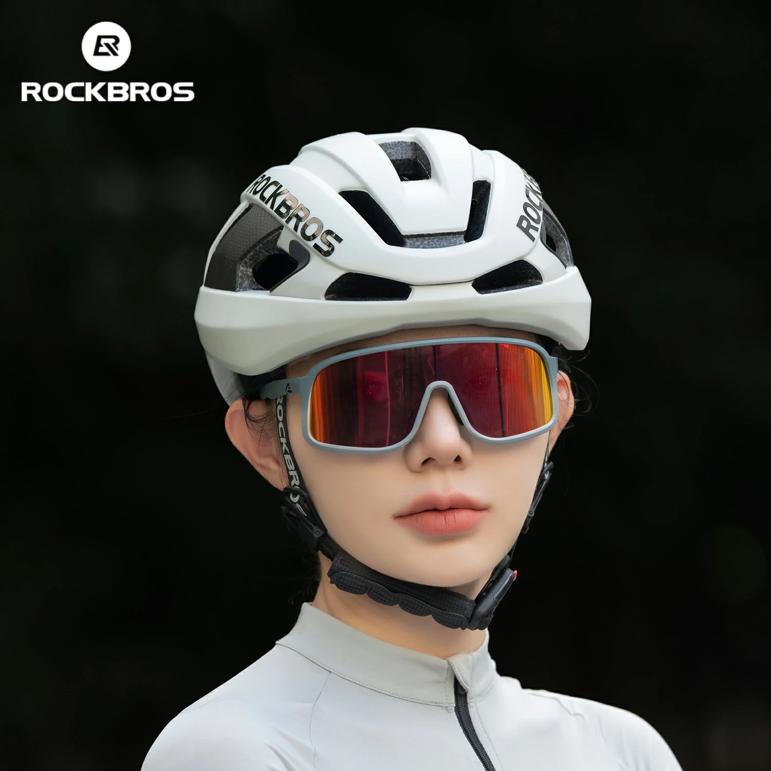 Casco Ciclismo Fibra de Carbono Ventilado Forro Antibacterial 3D-GRID ROCKBROS