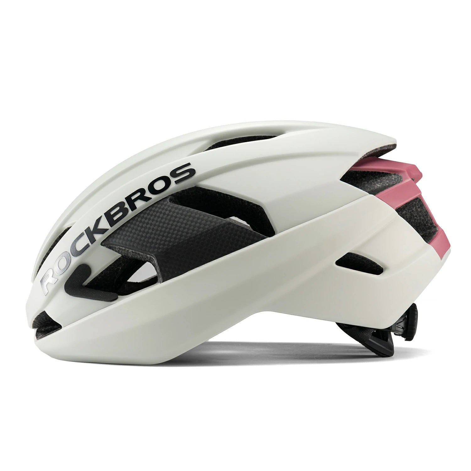 Casco Ciclismo Fibra de Carbono Ventilado Forro Antibacterial 3D-GRID ROCKBROS