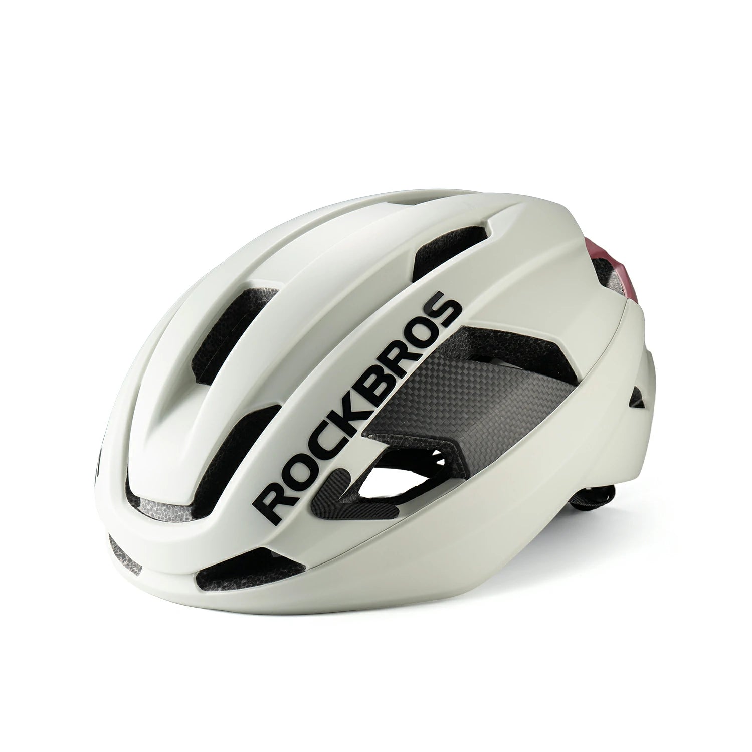 Casco Ciclismo Fibra de Carbono Ventilado Forro Antibacterial 3D-GRID ROCKBROS