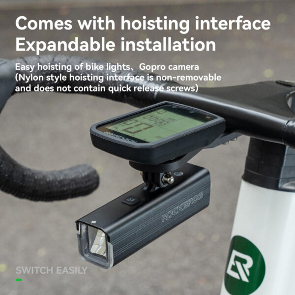 Soporte Ciclocomputador Extensión de Manubrio para Bicicleta ROCKBROS