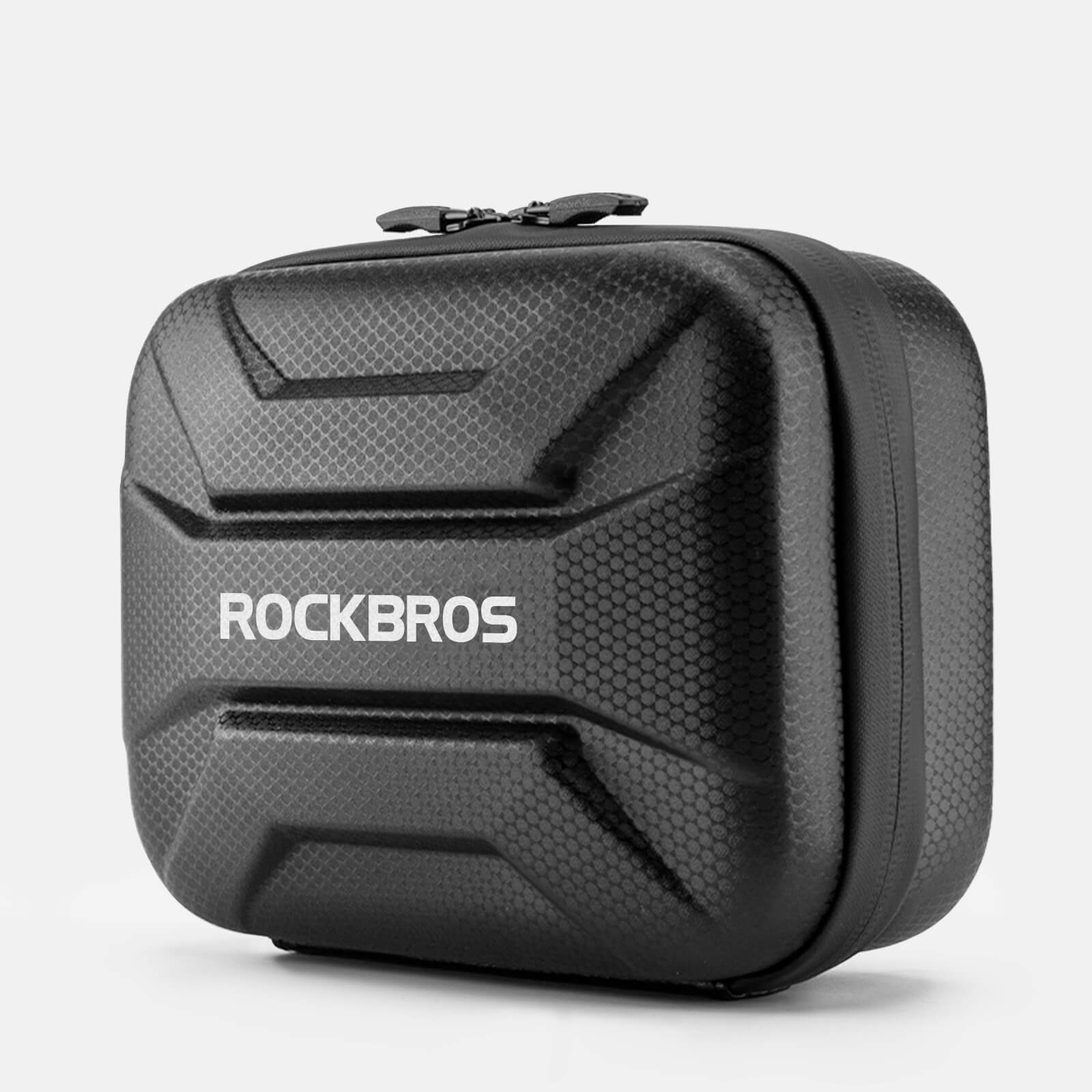 Bolso Delantero Bicicleta Plegable Carcasa Dura Impermeable Montaje Rápido 1.2L ROCKBROS