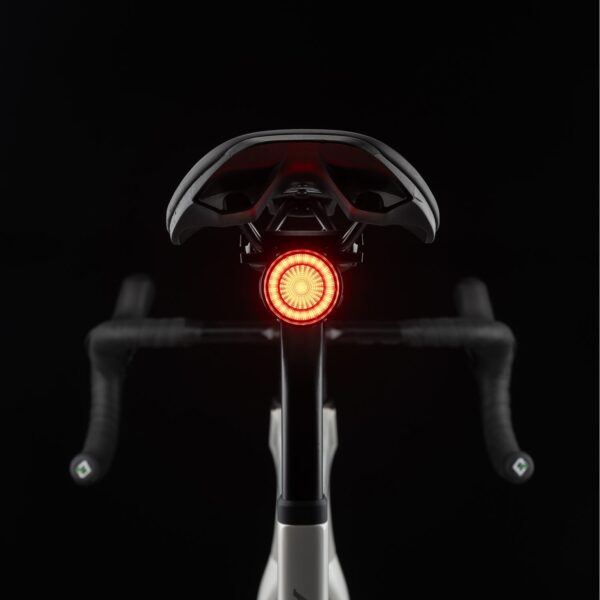Luz Trasera Bicicleta SUPER6 Antirrobo USB-C Road To Sky ROCKBROS
