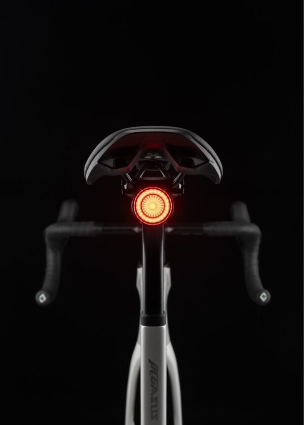 Luz Trasera Bicicleta SUPER6 Antirrobo USB-C Road To Sky ROCKBROS