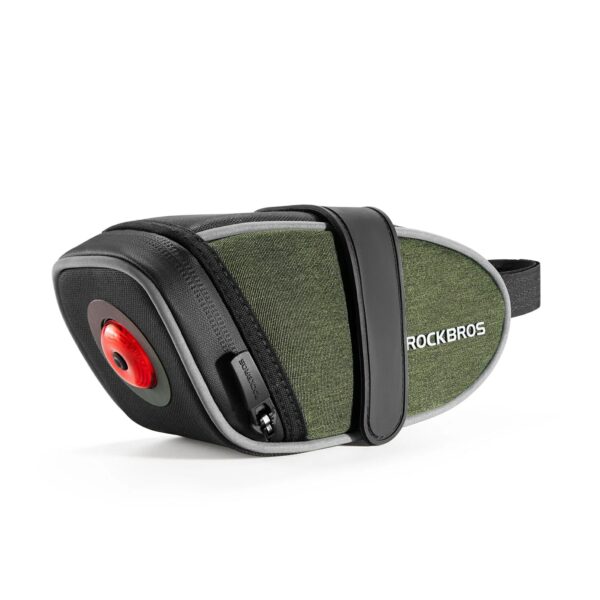Bolso Trasero de Sillín Multifuncional con Luz LED ROCKBROS