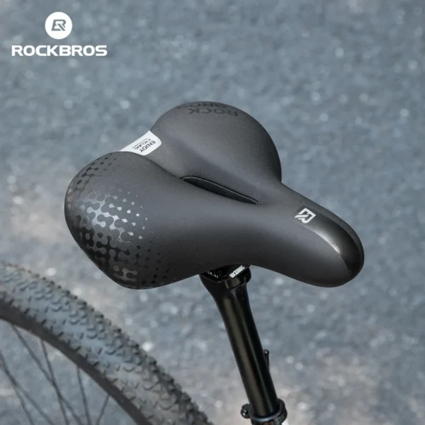 Sillín de bicicleta Rockbros AQ-3300 negro