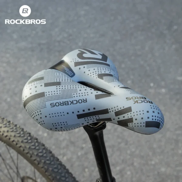 Sillín de bicicleta Rockbros AQ-3300 plomo