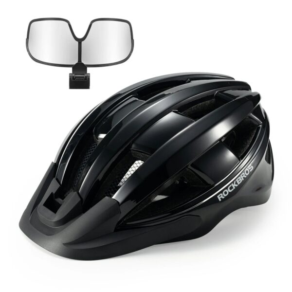Casco Bicicleta con Visera Fotocromática y Luz Trasera Recargable USB ROCKBROS