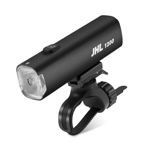Luz Delantera Bicicleta JHL 1200 Lúmenes USB-C Recargable ROCKBROS