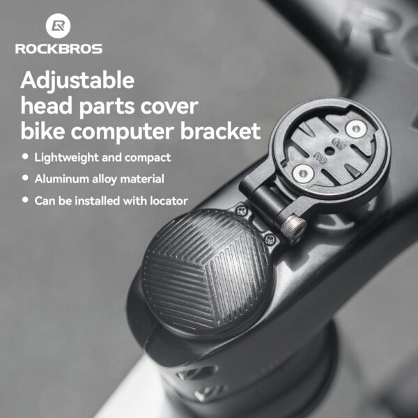 Soporte Ciclocomputador en Potencia de Manubrio Ajustable ROCKBROS