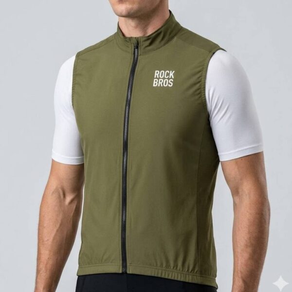 Chaleco de ciclismo cortaviento Rockbros - Imagen 3