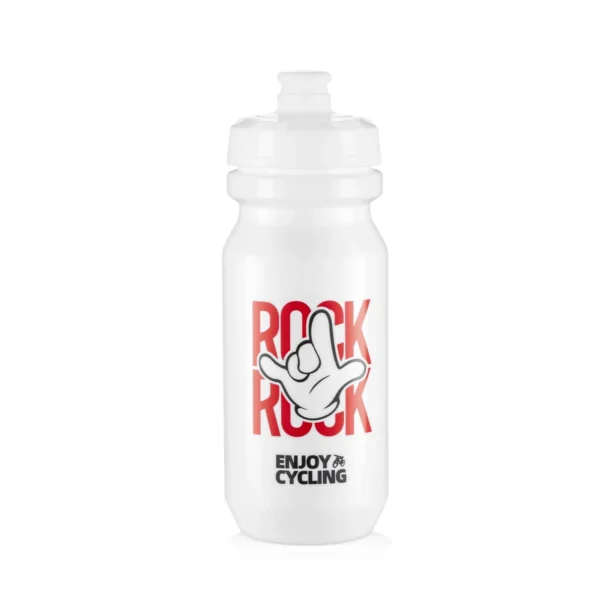 Botella de ciclismo Rockbros DCBT-100 600 ml color Blanco