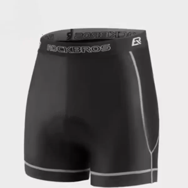 Short de ciclismo negro Rockbros