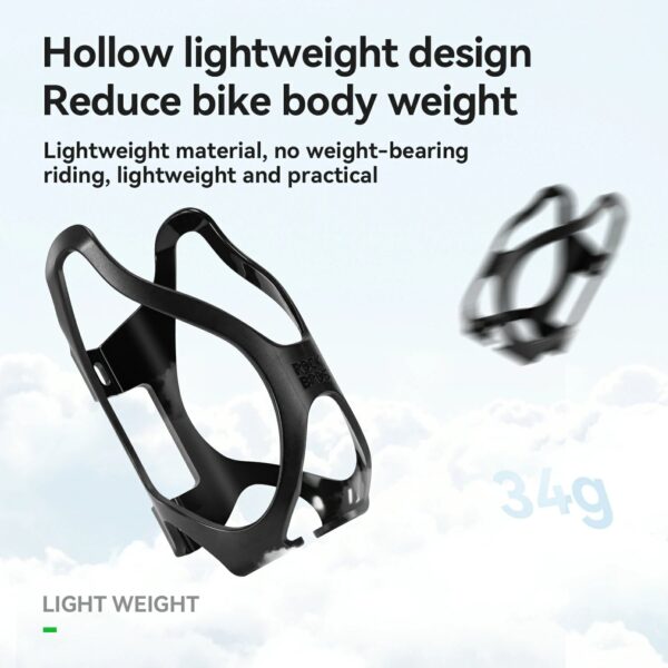 Portabotellas Bicicleta X-Grip PC Agarre Seguro ROCKBROS