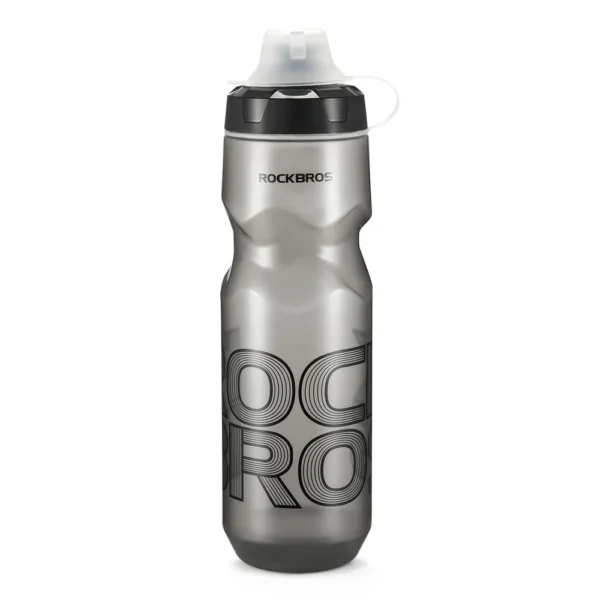 Botella de ciclismo Rockbros PP512 NatureSip 750 ml color Negro
