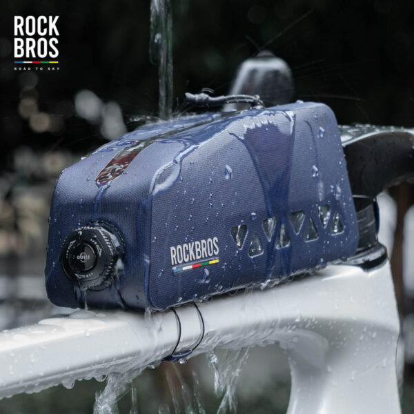 Bolso de Marco Bicicleta 100% Impermeable Road To Sky ROCKBROS